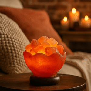 Mini Salt Chunk Bowl | Salt Lamp